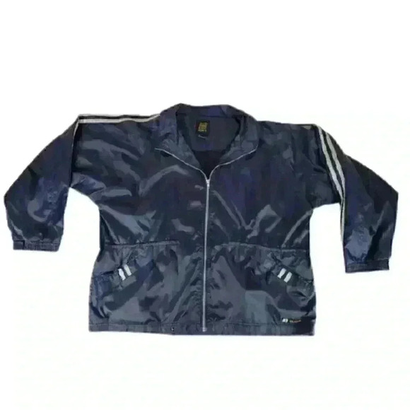 Just 4 Men's XL Blue Windbreaker Jacket - Picture 1 of 6